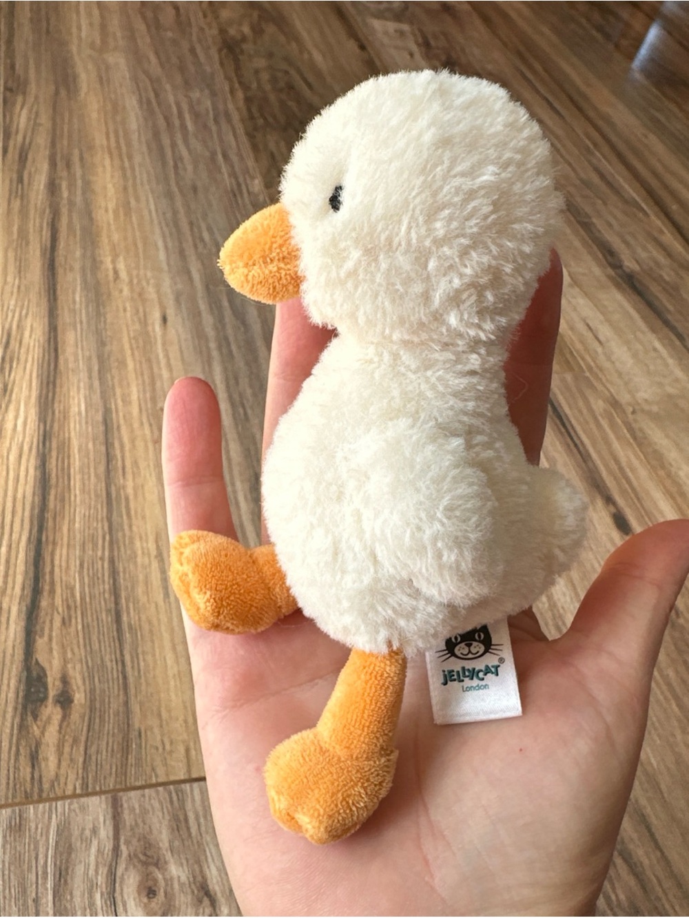 Jellycat Diddy Duckling Cream Mini Duck Small Very Rare HTF